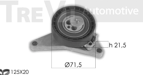 Timing Belt Kit (KD1452)