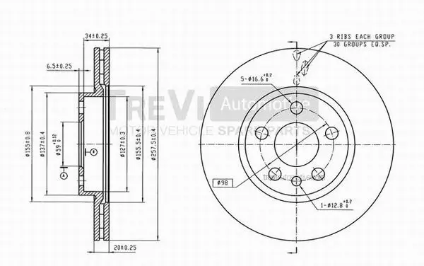 Brake Disc (BD1107)
