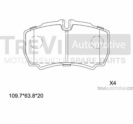 Brake Pad Set, disc brake (PF1624)