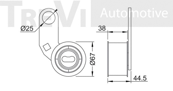 Tensioner Pulley, timing belt