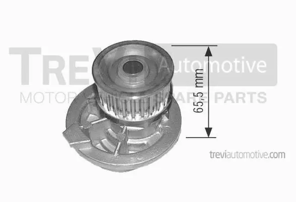 Water Pump, engine cooling (TP672-1)