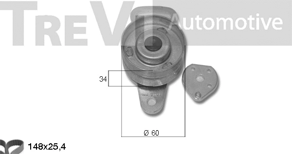 Timing Belt Kit (KD1025)