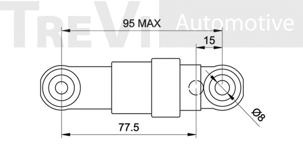 Vibration Damper, V-ribbed belt