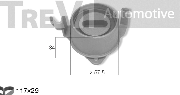 Timing Belt Kit (KD1501)