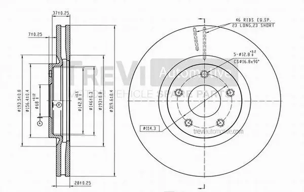 Brake Disc (BD1253)