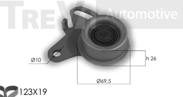 Timing Belt Kit (KD1272)