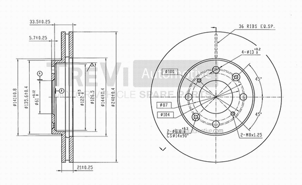Brake Disc (BD1189)