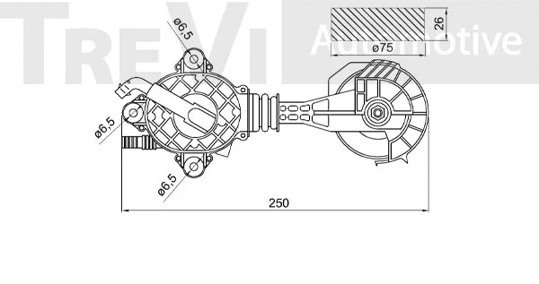 Tensioner Lever, V-ribbed belt