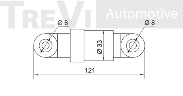 Vibration Damper, V-ribbed belt