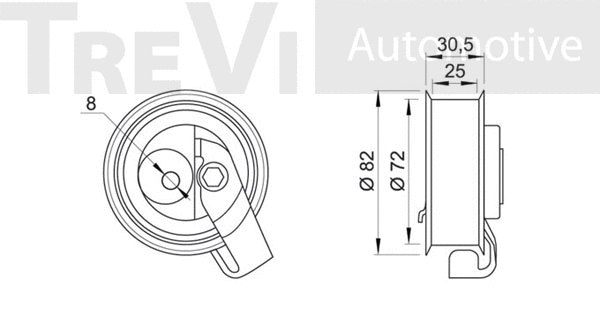 Tensioner Pulley, timing belt
