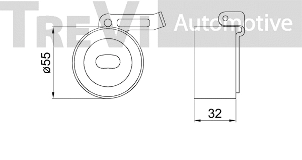Tensioner Pulley, timing belt