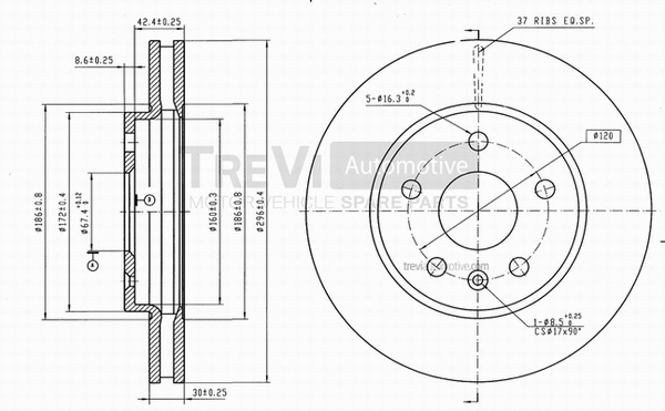 Brake Disc (BD1247)