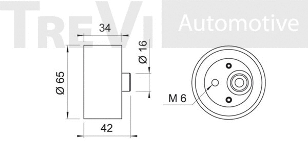 Tensioner Pulley, timing belt