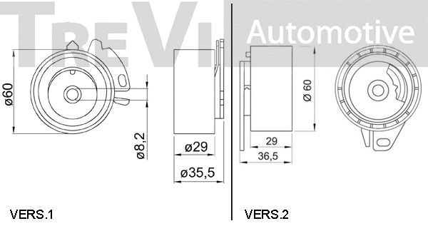 Tensioner Pulley, timing belt