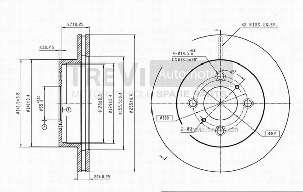 Brake Disc (BD1140)