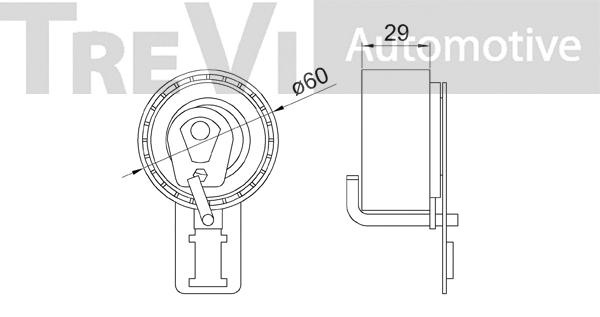 Tensioner Pulley, timing belt