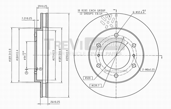 Brake Disc (BD1214)