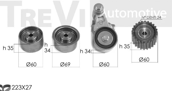 Timing Belt Kit (KD1399)