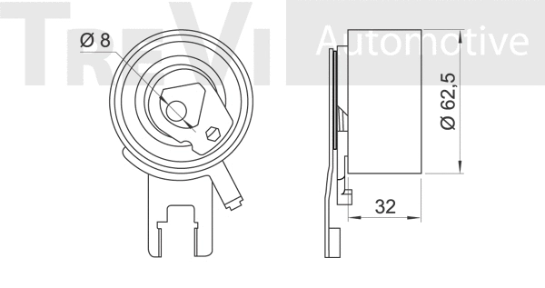 Tensioner Pulley, timing belt