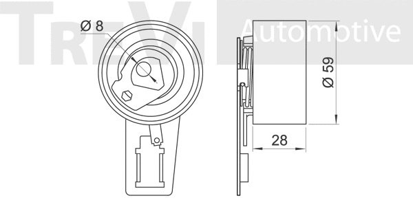 Tensioner Pulley, timing belt
