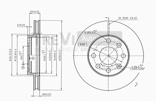 Brake Disc (BD1089)