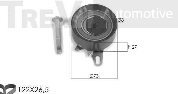 Timing Belt Kit (KD1262)