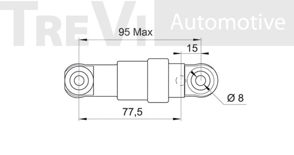 Vibration Damper, V-ribbed belt