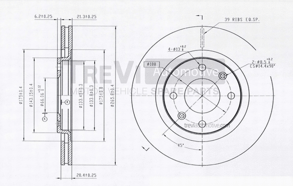 Brake Disc (BD1096)