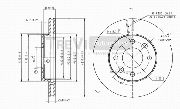 Brake Disc (BD1090)