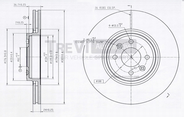 Brake Disc (BD1208)
