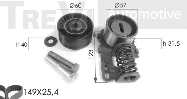 Timing Belt Kit (KD1022)