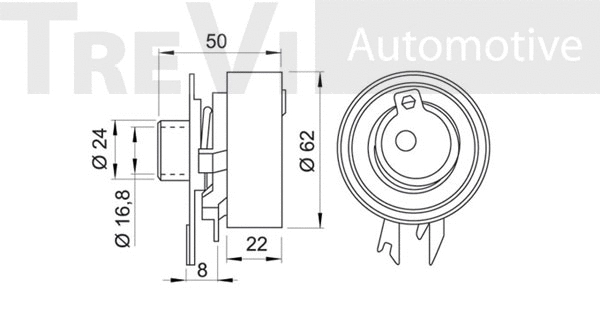 Tensioner Pulley, timing belt