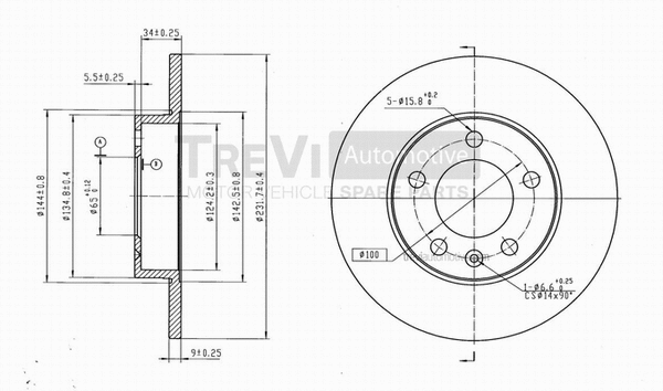 Brake Disc (BD1029)