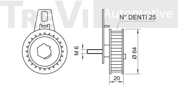 Tensioner Pulley, timing belt