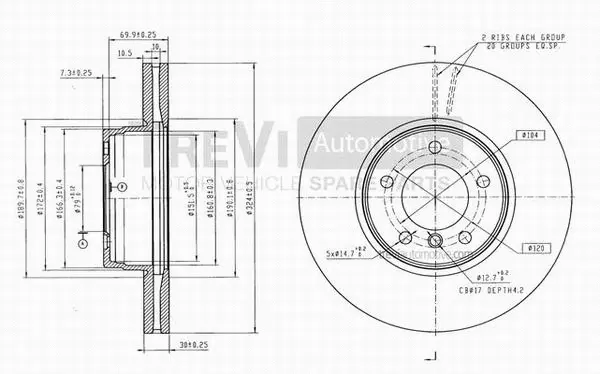 Brake Disc (BD1173)