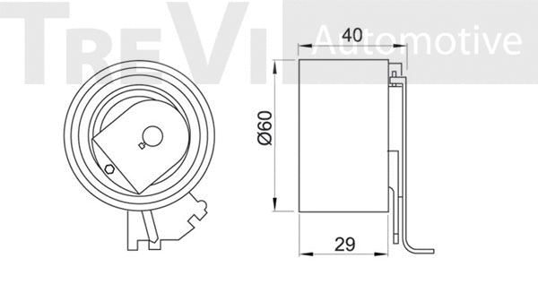 Tensioner Pulley, timing belt