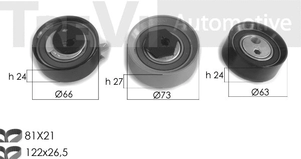 Timing Belt Kit (KD1417)