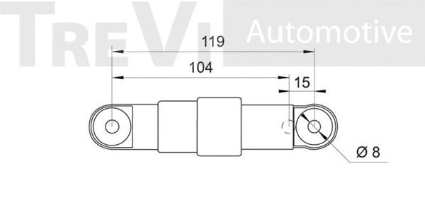 Vibration Damper, V-ribbed belt