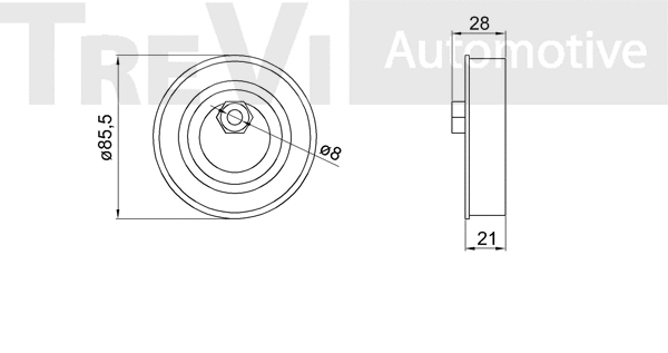 Tensioner Pulley, timing belt