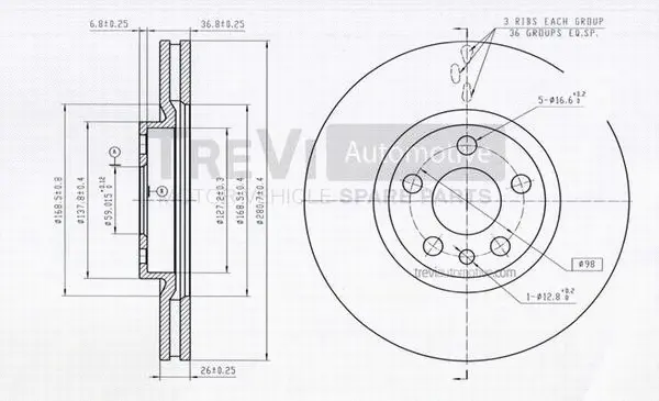 Brake Disc (BD1098)