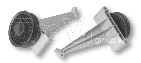 Deflection/Guide Pulley, V-ribbed belt (TA1529)