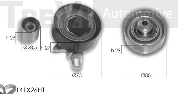 Timing Belt Kit (KD1424)