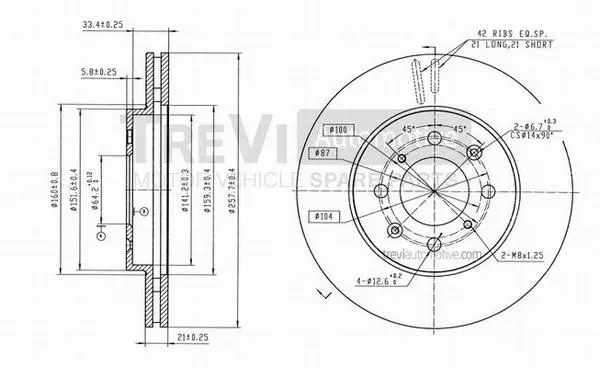 Brake Disc (BD1221)