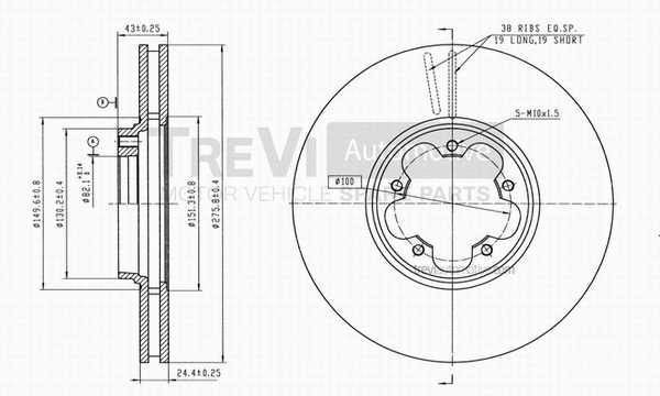 Brake Disc (BD1160)