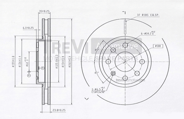 Brake Disc (BD1141)