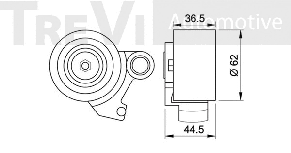 Tensioner Pulley, timing belt