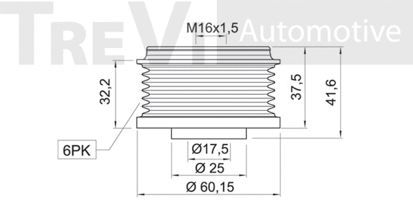 Alternator Freewheel Clutch