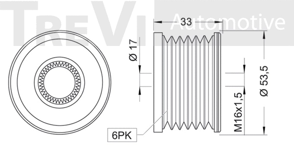 Alternator Freewheel Clutch
