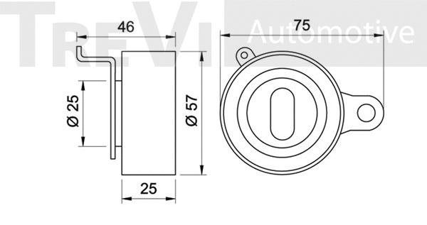 Tensioner Pulley, timing belt
