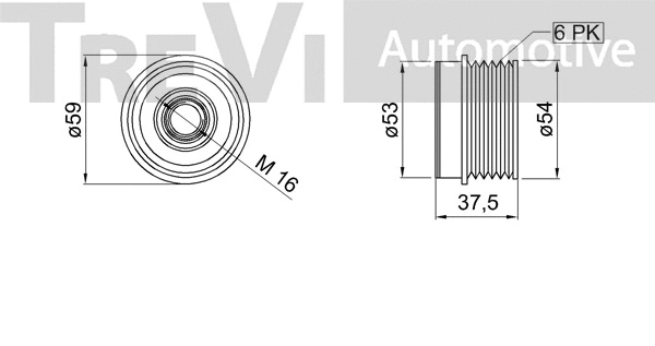Alternator Freewheel Clutch